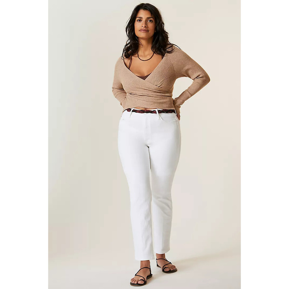 MOTHER The Dazzler High-Rise Crop Jeans 34 NWT